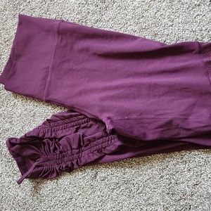 Fabletics purple leggings.